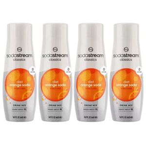 SodaStream Diet Orange 14.8-oz. Sparkling Drink Mix - 4-pk, Multicolor, 14.8 Oz