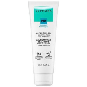 SEPHORA COLLECTION Clean Skin Gel Cleanser with Prebiotics, Size: 4.22 FL Oz, Multicolor