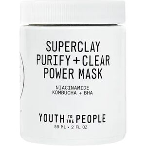 Youth To The People Superclay Purify + Clear Power Mask with Niacinamide, Size: 2 FL Oz, Multicolor