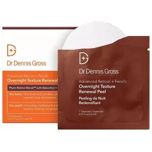 Dr. Dennis Gross Skincare Advanced Retinol + Ferulic Overnight Texture Renewal Peel, Size: 16 CT, Multicolor