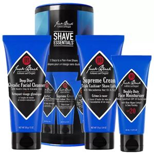 Jack Black Shave Essentials, Size: Set, Multicolor