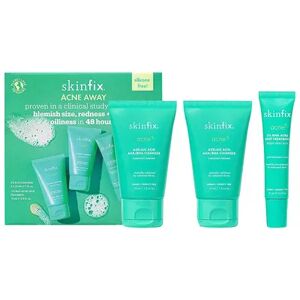 Skinfix Acne Away Kit + Salicylic Acid + Azelaic Acid + Niacinamide, Multicolor