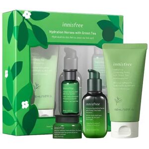 innisfree Green Tea Hydrating Heroes Set, Multicolor