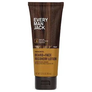 Every Man Jack Beard + Face Lotion, Size: 3.2 FL Oz, Brown