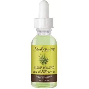 SheaMoisture Cannabis Sativa (Hemp) Seed Oil & Witch Hazel Skin Rescue Face Oil, Size: 1 Oz, Multicolor