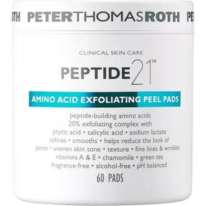 Roth Peptide 21 Amino Acid Exfoliating Peel Pads, Size: 60 CT, Multicolor