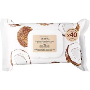 SEPHORA COLLECTION Clean Cleansing & Gentle Exfoliating Wipes, Multicolor