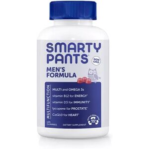 SmartyPants Vitamins Men's Formula Gummy Vitamins, Multicolor, 120 CT