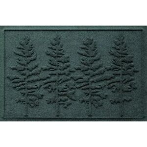 WaterGuard Fir Forest Indoor Outdoor Mat - 24'' x 36'', Dark Green, 2X3 Ft