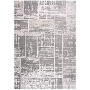 Art Carpet Abinster Checkerboard Rug, Grey, 8X10 Ft