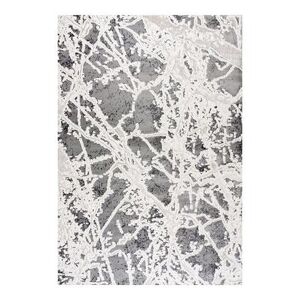 Art Carpet Parisole Abstract Rug, Grey, 5X8 Ft