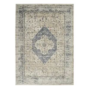 Kathy Ireland Home Malta Majestic Area Rug, White, 9X12 Ft