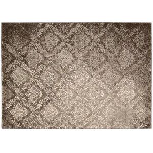 Kathy Ireland Santa Barbara Damask Rug, Med Beige, 4X6 Ft