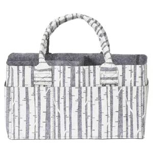 Sammy & Lou Birch Felt Storage Caddy, Grey