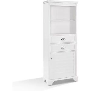 Crosley Furniture Lydia Tall Cabinet, White