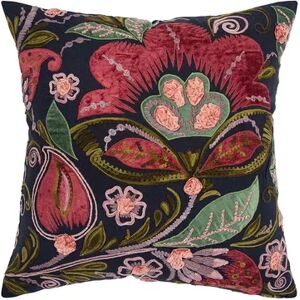 Rizzy Home Floral Throw Pillow, Multicolor, 20X20