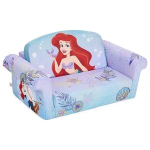 Marshmallow Furniture The Little Mermaid 2 in 1 Flip Open Foam Sofa and Sleeper, Multicolor