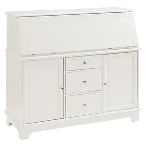Crosley Furniture Sullivan Secretary Desk, White