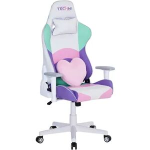 Techni Sport Kawaii TS-42 Office-PC Gaming Chair, Multicolor