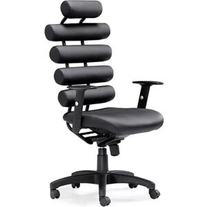 Zuo Modern Unico Desk Chair, Black