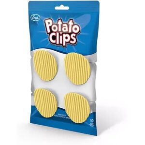 Fred Potato Clips Bag Holder, Yellow