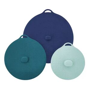 Dash Multi-Function 3-pc. Silicone Lid Set, Multicolor