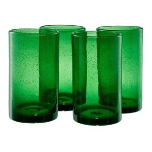 Artland Iris 4-pc. Highball Glass Set, Green