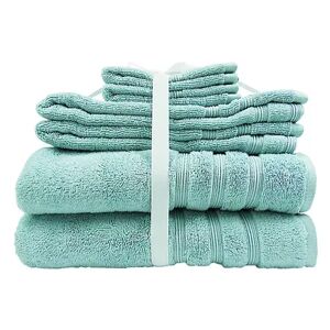 Sonoma Goods For Life Organic Cotton 6-piece Bath Towel Set, Med Blue, 6 Pc Set