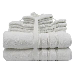 Sonoma Goods For Life Organic Cotton 6-piece Bath Towel Set, White, 6 Pc Set