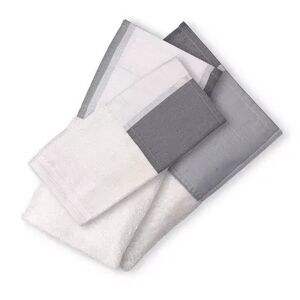 Popular Bath Modern Line 3-piece Bath Towel Set, Grey