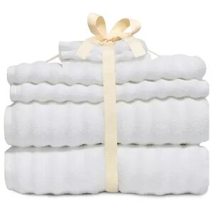 Sonoma Goods For Life 6-piece Quick Dry Bath Towel Set, White, 6 Pc Set