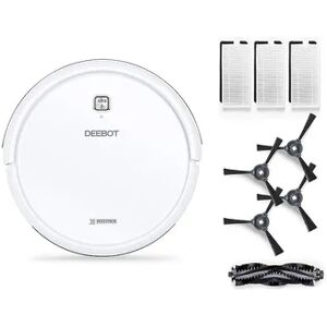 Ecovacs N79W Robotic Vacuum + Accessory Kit, White