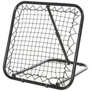 Soozier 3' x 3' Angle Adjustable Soccer Rebounder Goal Net with Quick Folding Design Portable Training Goal with Sturdy Metal Tube without Assembly,