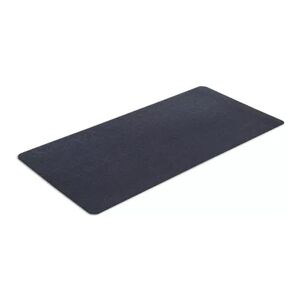 MotionTex Indoor Fitness Equipment Floor Protection Exercise Mat, 24 x 48 Inch, Black