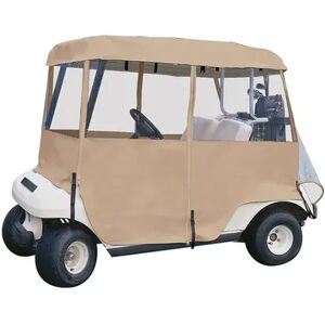 Classic Accessories 4-Sided Golf Cart Cover, Beig/Green, 2