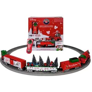 Disney's Mickey Mouse & Friends Christmas LionChief Ready To Run Train Set w/Bluetooth by Lionel, Multicolor