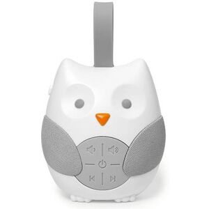 Skip Hop Stroll & Go Portable Owl Baby Soother, White