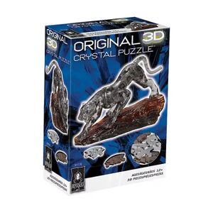 BePuzzled 3D Panther Crystal Puzzle, Black