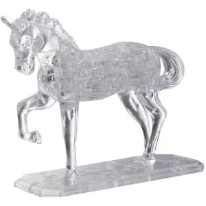 University Games 3D Crystal Puzzle - Horse 98-Pieces, Multicolor