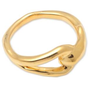 NOVICA Locked Loop,'Hand Made Gold-Plated Cocktail Ring'