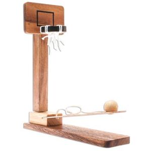 NOVICA Basketball Fun,'Raintree Wood Miniature Basketball Game from Thailand'