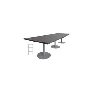 10' x 4' Rectangular Disc Base Conference Table