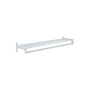 "48"" Wide Steel Wall-Mount Coat Rack"