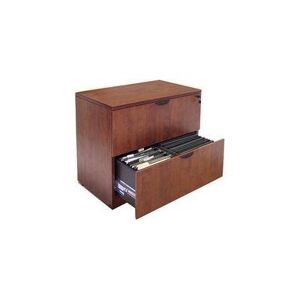Cherry Laminate 2-Drawer Lateral File