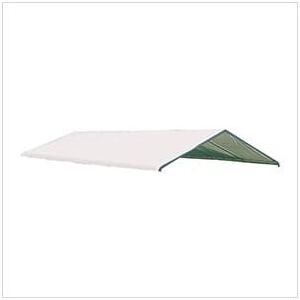 "ShelterLogic 12Ã—20 White Canopy Replacement Cover, Fits 2"" Frame"