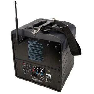 AmpliVox Basic Wireless Mega Hailer Bundle w/ Headset and Lapel Microphone Black SW6821