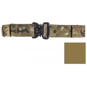 Raptor Tactical ODIN Mark IV Duty Belt Cobra 45 D-Ring Buckle 3GUN Stiffness Coyote Brown Medium RT-ODIN-M4-CB-M-45-D-3G