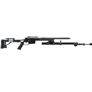 BipodeXt Hunter PRO Rifle Stabilizer Black Hard Anodized AS-2023-HP-B
