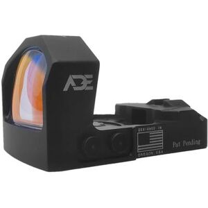 ADE Advanced Optics RD3-022 Pro Artemis Red Dot Sight With Multi-6-Reticle System Multi-6 Reticle CR1632 Black RD3-022 Pro