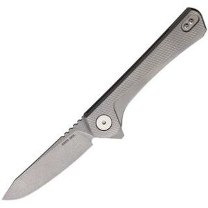 Sharps Bros. Meanstreak Folding Knife 3.5in CPM Steel 6AL-4V Titanium Handle SBKF01